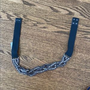 Jcrew size s/m crystal belt